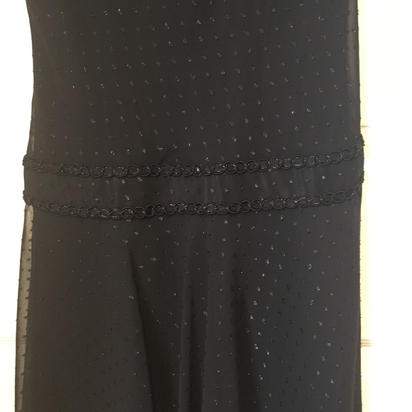 LIZ CLAIBORNE Feminine, Graceful Black Dress 👗 - Picture 8 of 15